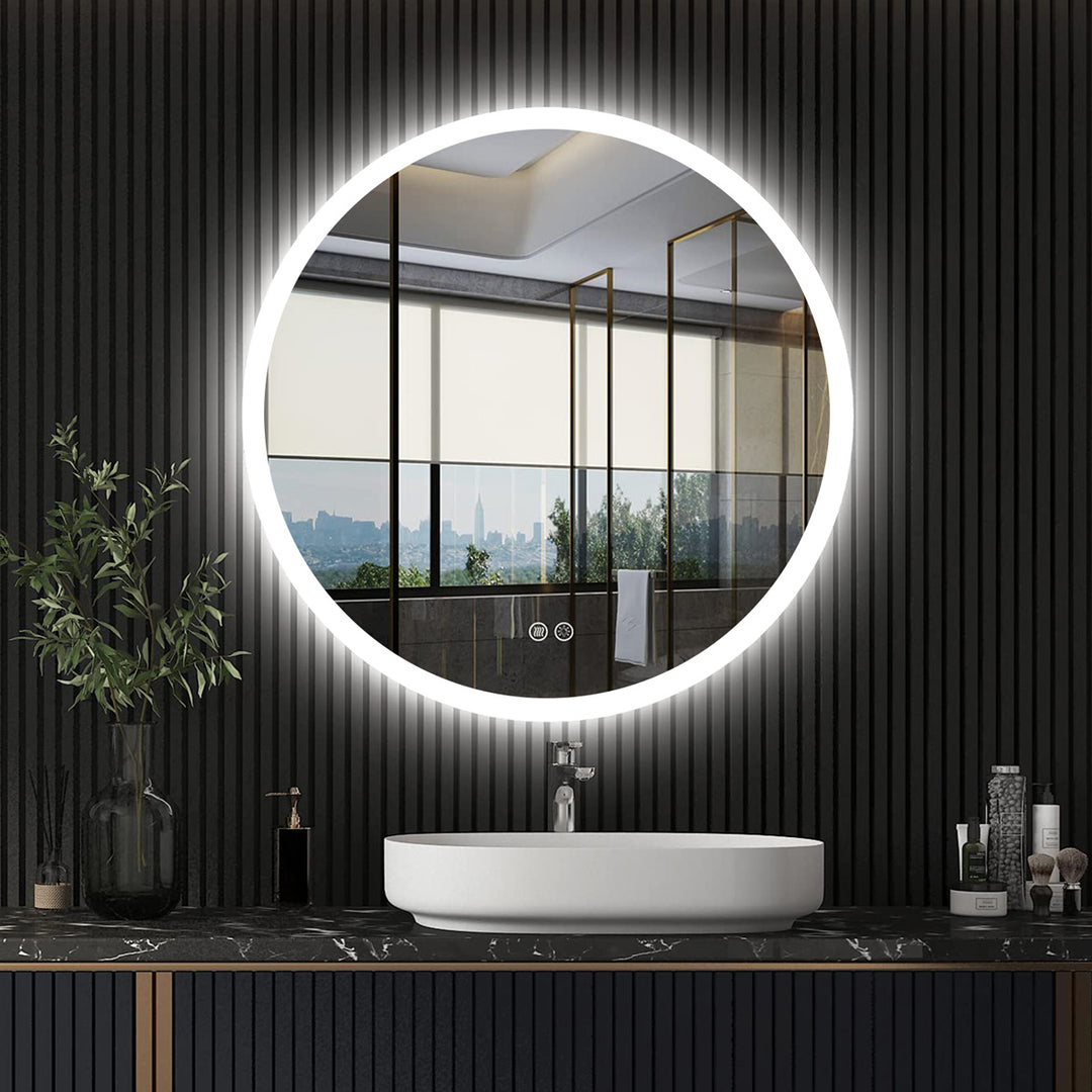LumiOrb – Smart Round LED Mirror