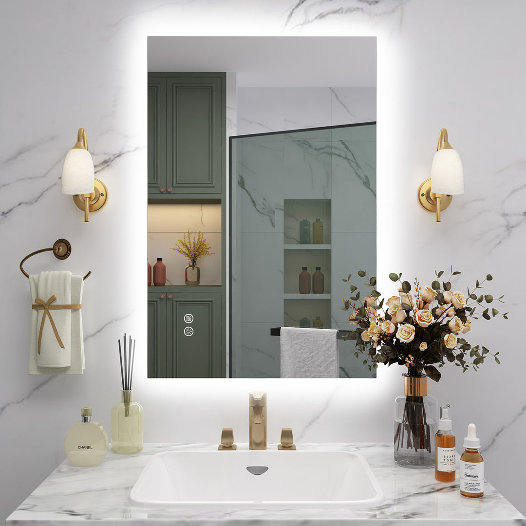 LumiHalo – Frameless Backlit Smart LED Mirror