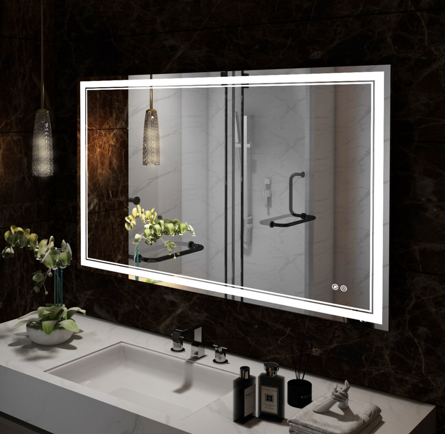 LumiPure – Frameless Budget-Friendly Smart LED Mirror