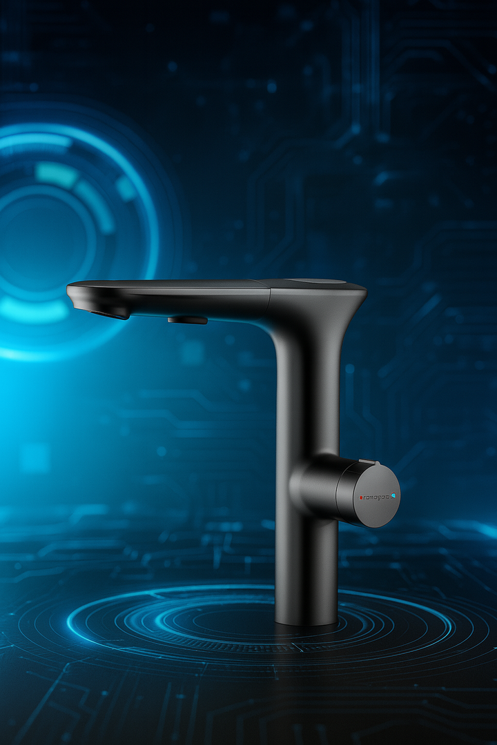 Smart Flow: Pulse – Hydro-Powered Digital Pull-Out Faucet